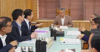 নৌপরিবহন মন্ত্রী শেখ রবিউল আলমের সঙ্গে জাইকার সৌজন্য সাক্ষাৎ