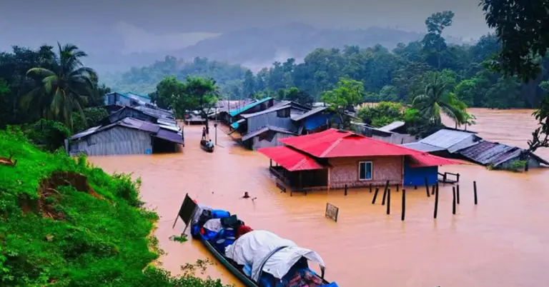 রাঙামাটির একটি গ্রাম