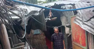 রাঙামাটির চিৎমরমে বুনো হাতির তাণ্ডব, লণ্ডভণ্ড ঘরবাড়ি