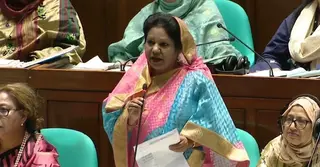 স্বরাষ্ট্রমন্ত্রী অলরাউন্ডার, সংসদের ড্যাশিং হিরো: সংসদে এমপি রেহানা
