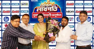 রিমার্কের পণ্য কিনে লাখ টাকা জিতলেন সিরাজগঞ্জের আবুল হাসেম