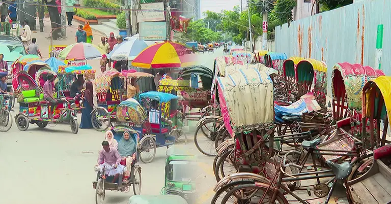 অবৈধ ব্যাটারি রিকশার দাপটে সংকটে ঐতিহ্য, বাড়ছে দুর্ঘটনা ও বিদ্যুৎ চুরি