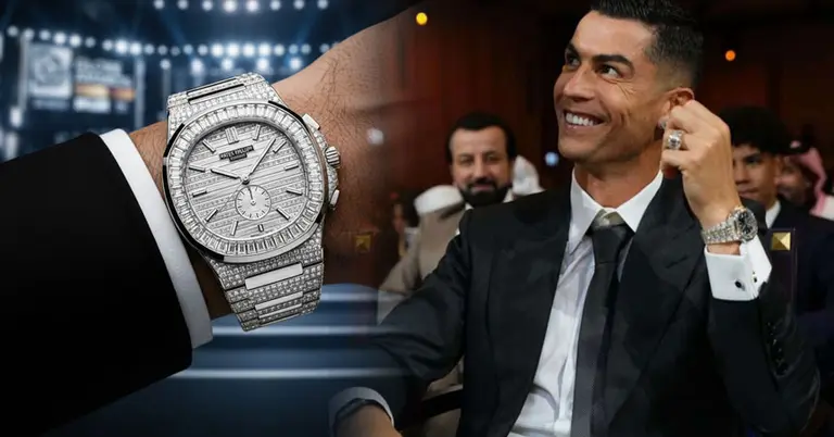 দুবাইয়ের মঞ্চে রোনালদোর ‘টাইমপিস’ বিপ্লব: সাড়ে ৯ কোটি টাকার ঘড়িতে মজেছে বিশ্ব!