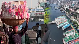 সদরঘাটে চিরচেনা ব্যস্ততা নেই, কী করছেন কুলি-হকাররা?