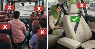 ঈদযাত্রায় বাসে বা গাড়িতে কোন সিটটি সবচেয়ে নিরাপদ? দুর্ঘটনার ঝুঁকি কমাতে যা বলছেন বিশেষজ্ঞরা