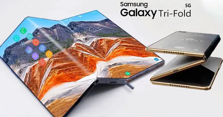 স্যামসাং গ্যালাক্সি জেড ট্রাইফোল্ড ফোন