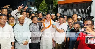 শেরপুর- ৩ আসনে বিজয়ে উচ্ছ্বসিত বিএনপি প্রার্থী ও সমর্থকরা