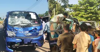 শেরপুরে পিকআপ ভ্যানের সঙ্গে অটোরিকশার সংঘর্ষ, নিহত ৪