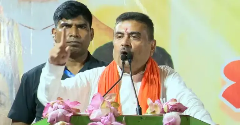 পশ্চিমবঙ্গের মুখ্যমন্ত্রী শুভেন্দু অধিকারী