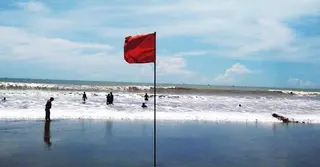 নদীবন্দর সমূহের জন্য ১ নম্বর সতর্ক সংকেত