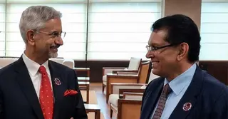 ম্যানিলায় জয়শঙ্করের সঙ্গে খলিলুর রহমানের শুভেচ্ছা বি‌নিময়