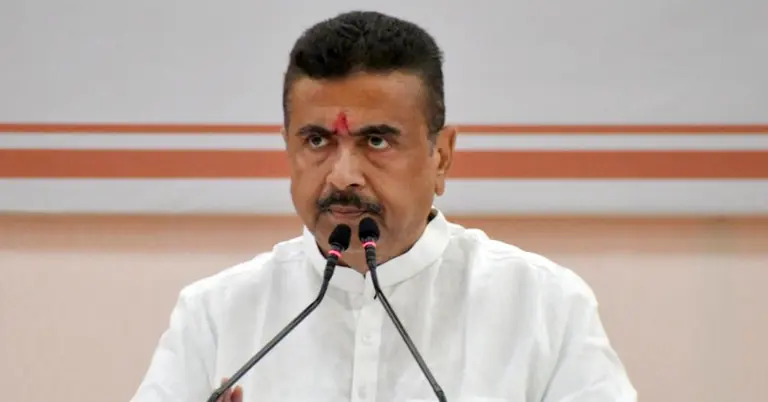 পশ্চিমবঙ্গের মুখ্যমন্ত্রী শুভেন্দু অধিকারী