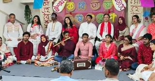 কবিতার রঙে নতুন বছরকে বরণ করলো ‘স্বরকল্পন আবৃত্তিচক্র’