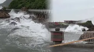 তাইওয়ান ও ফিলিপিন্স উপকূলে ধেয়ে আসছে টাইফুন ক্রাথন