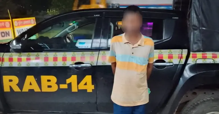 গ্রেপ্তার আসামি মো. আনোয়ার হোসেন
