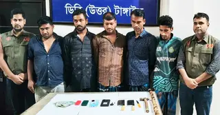 ঢাকা-টাঙ্গাইল-যমুনা সেতু মহাসড়কে ডাকাতির ঘটনায় গ্রেপ্তার ৫