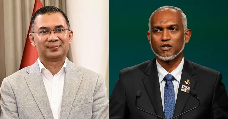 তারেক রহমান ও মোহাম্মদ মুইজ্জু