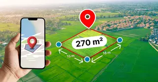 সার্ভেয়ার ছাড়াই মোবাইলে জমি মাপার সহজ কৌশল, জেনে নিন আপনার প্লটের মাপ