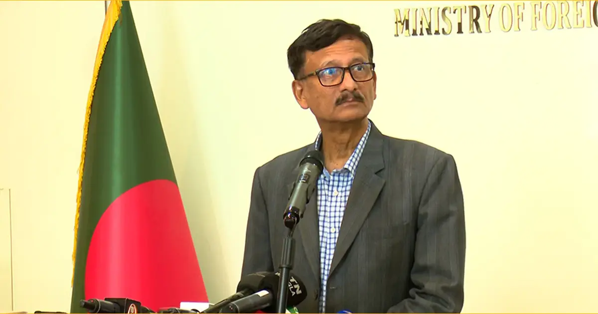 বাংলাদেশের নির্বাচন নিয়ে ভারত সচিবের বক্তব্য অপ্রত্যাশিত: পররাষ্ট্র  উপদেষ্টা