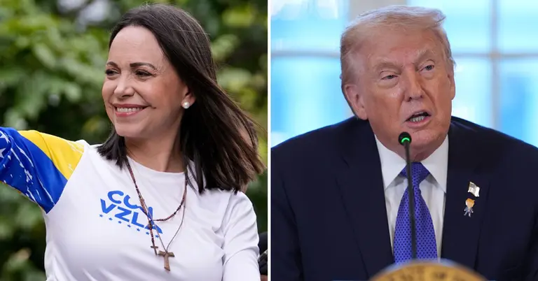 মাচাদো ও ট্রাম্প