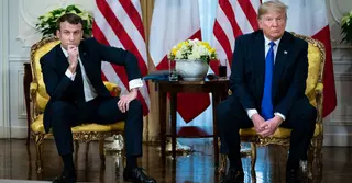 সামাজিক মাধ্যমে ম্যাক্রোঁ ও ন্যাটো মহাসচিবের বার্তার স্ক্রিনশট পোস্ট করলেন ট্রাম্প