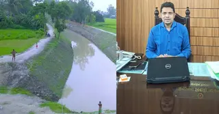 খাল পুনঃখনন শেষে ১ কোটি ২৫ লাখ টাকা ফেরত দিলেন বাসাইলের ইউএনও