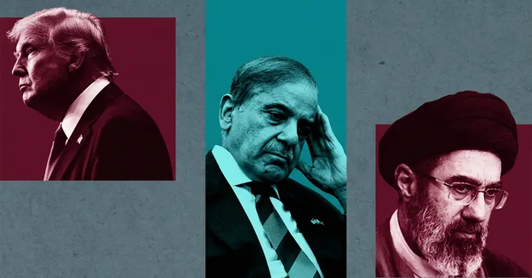 ডোনাল্ড ট্রাম্প, শাহবাজ শরিফ ও মুজতবা খামেনি