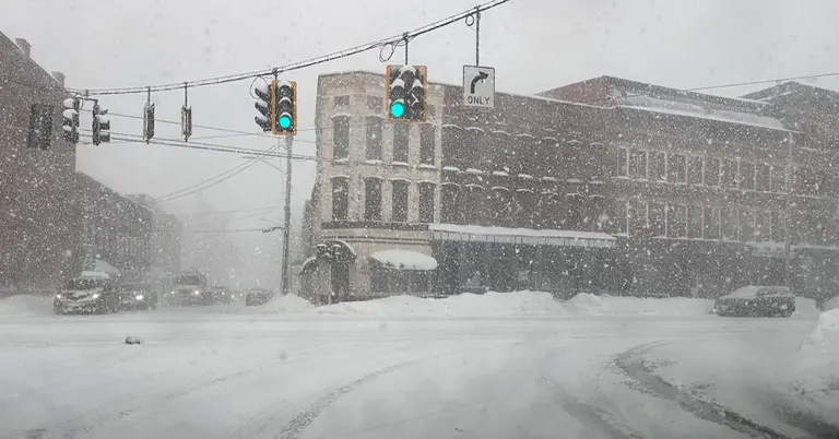 যুক্তরাষ্ট্রে তুষারঝড়