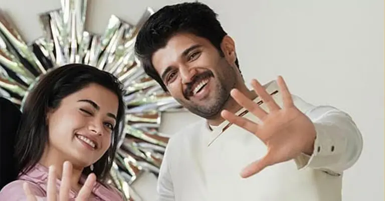 এক ফ্রেমে রাশমিকা মান্দানা ও বিজয় দেভারকোন্ডা