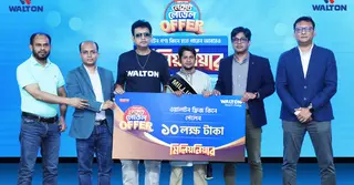 ঈদে ওয়ালটন ফ্রিজ কিনে মিলিয়নিয়ার হলেন ভালুকার খোকন মিয়া