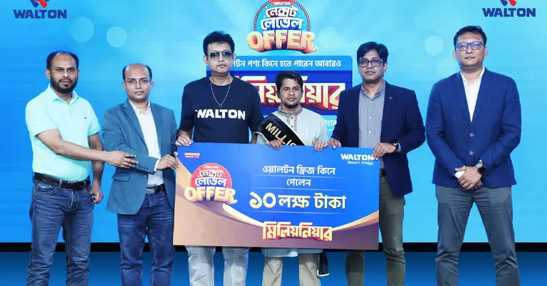 ওয়ালটন ফ্রিজ কিনে মিলিয়নিয়ার খোকন মিয়া