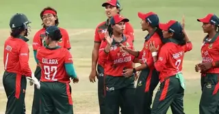 নারী এশিয়ান গেমস: ভেজা আউটফিল্ডে বাতিল হলো বাংলাদেশ-চীন ম্যাচ