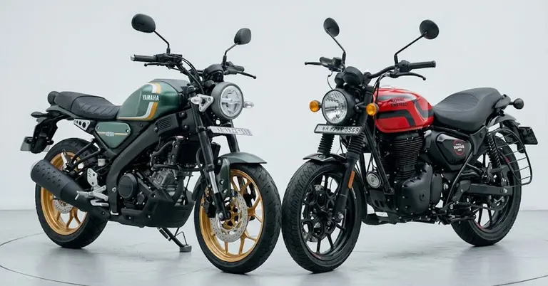Yamaha XSR 155 vs Royal Enfield Hunter 350