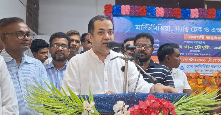 তথ্য ও সম্প্রচার প্রতিমন্ত্রী ইয়াসের খান চৌধুরী