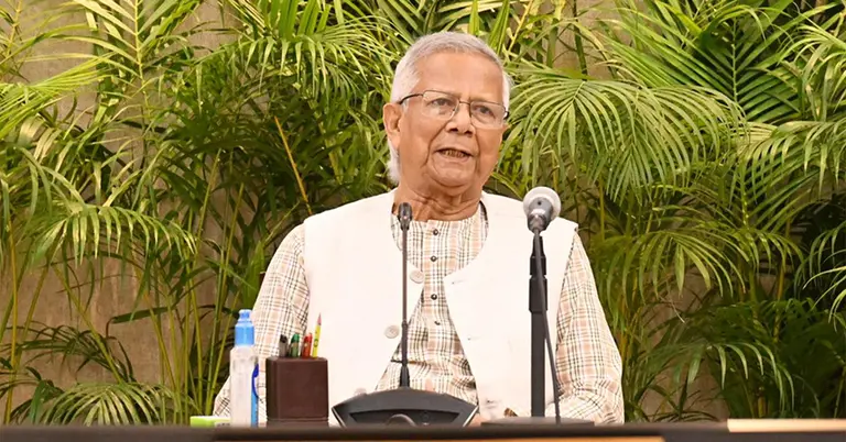 প্রধান উপদেষ্টা ড. মুহাম্মদ ইউনূস