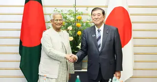 জাপানের প্রধানমন্ত্রীর সঙ্গে প্রধান উপদেষ্টার দ্বিপাক্ষিক বৈঠক