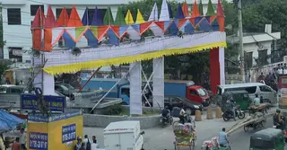 আদালতের নিষেধাজ্ঞা উপেক্ষা করেই আফতাবনগরে বসেছে পশুর হাট