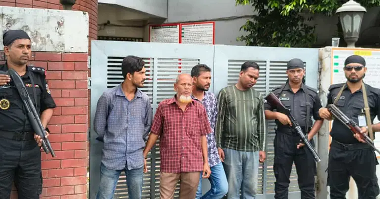 র্যাবের অভিযানে আটক ৪ জন