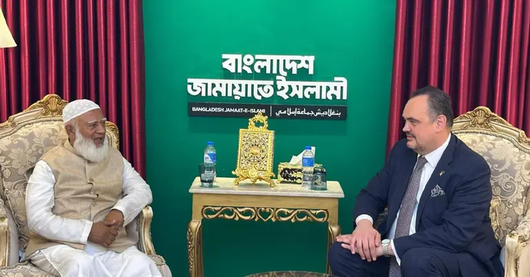 ডা. শফিকুর রহমান ও ব্রেন্ট টি. ক্রিস্টেনসেন