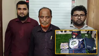 রাজধানীতে যৌথ অভিযানে বিপুল টাকা ও বৈদেশিক মুদ্রাসহ গ্রেপ্তার তিন