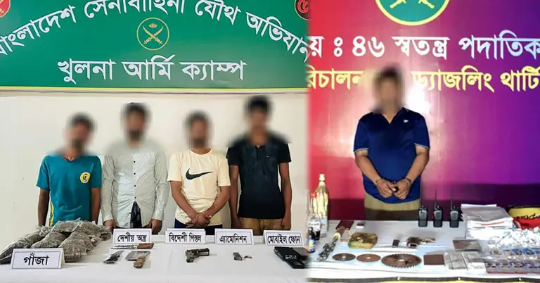 গ্রেপ্তারকৃতরা