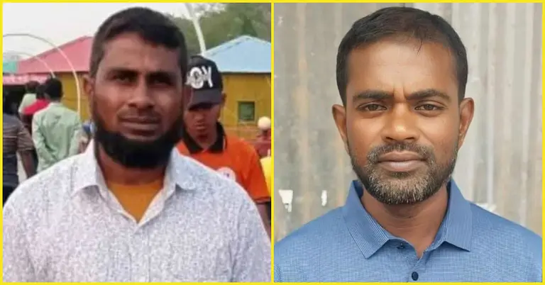 যুবদল নেতা আলাউদ্দিন ও শ্রমিকদল নেতা ফরিদ উদ্দিন