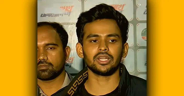 এনসিপির মুখপাত্র আসিফ মাহমুদ