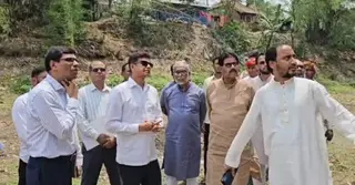 যশোরে খাল পুনঃখননের উদ্বোধন স্থান পরিদর্শনে পানিসম্পদ প্রতিমন্ত্রী