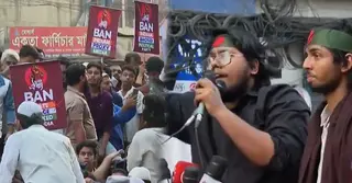 ‌‘মার্চ টু ভারতীয় হাইকমিশন’ কর্মসূচিতে পথে নেমেছে জুলাই ঐক্য