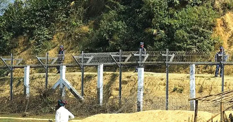 বান্দরবান-মিয়ানমার সীমান্ত