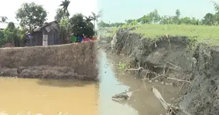 দেশের বিভিন্ন অঞ্চলের নদ-নদীতে দেখা দিয়েছে ভাঙন