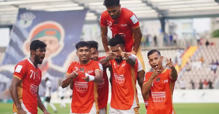 বসুন্ধরা কিংসের খেলোয়াড়রা