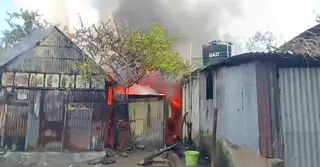 ব্রাহ্মণবাড়িয়ায় অগ্নিকাণ্ডে ১০ বসতঘর পুড়ে ছাই
