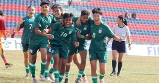 সাফ অনূর্ধ্ব-১৯: ভারতকে হারিয়ে ফাইনালের পথে বাংলাদেশ নারী দল